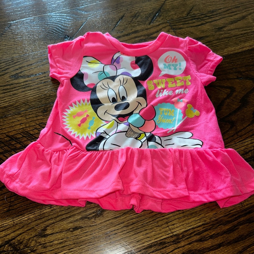 2/$12 Disney Minnie top